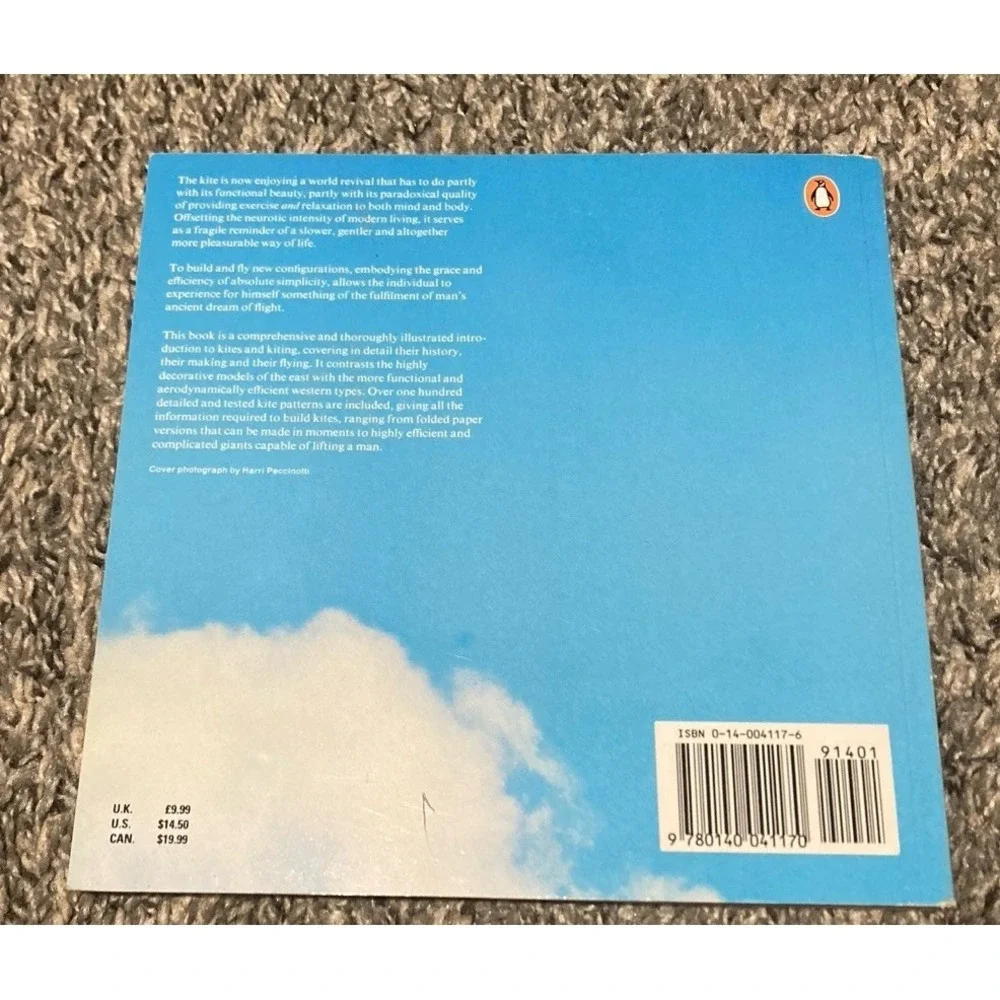 The Penguin Book of Kites David Pelham 1976 Paperback Illustrated Penguin
